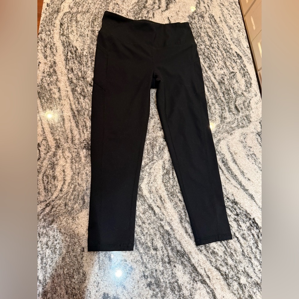 GAIAM Black High-Waist Performance Leggings